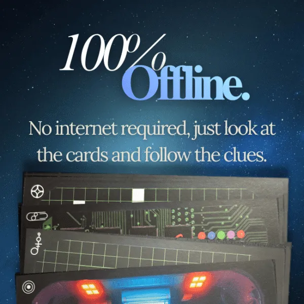 Space: System Error puzzle cards close-up